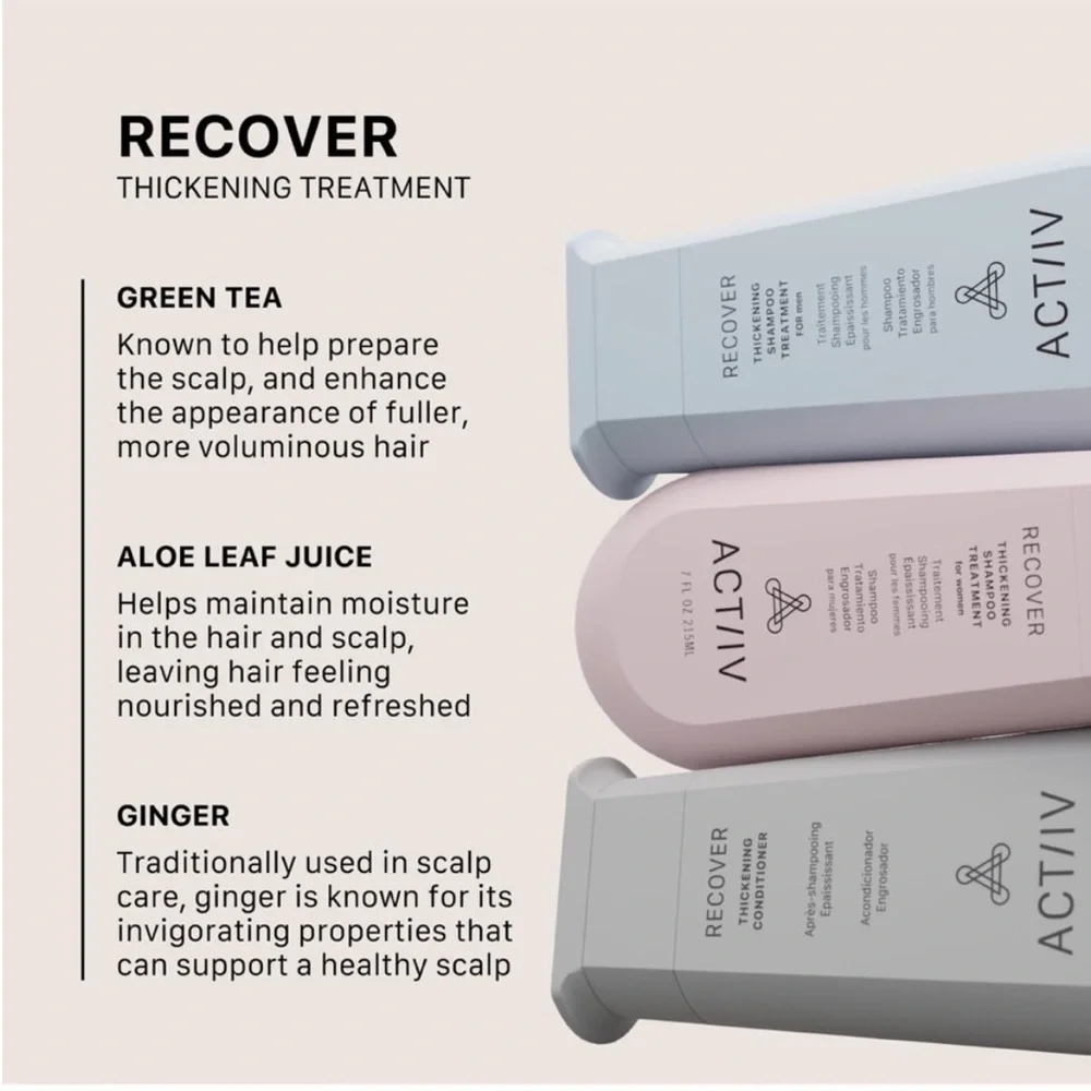 ACTIIV Ultimate Power Trio Fuller Hair For Men